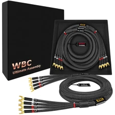 3 Foot Ultimate - 9 AWG - Ultra-Pure OFC � Extra Premium Audiophile Hifi Bi-Amp