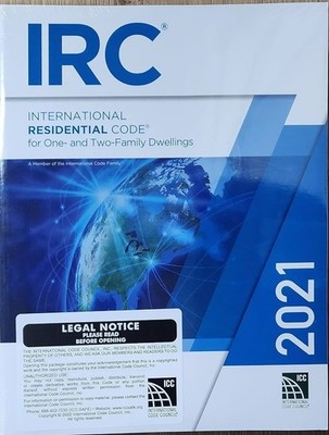 IRC 2021 RESIDENTIAL CODE WITH TABS - FEDEX DDP