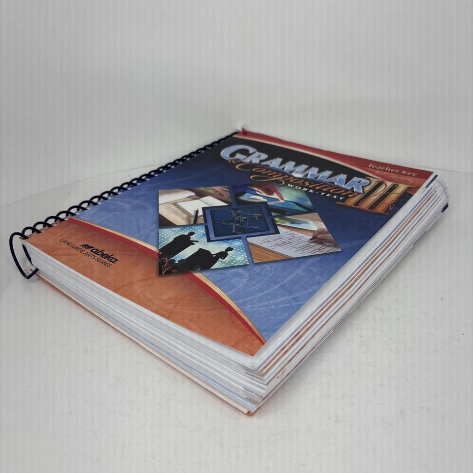 Abeka Grammar and Composition III Sixth Edition Teacher Key - Image 3 of 4