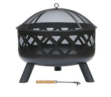 Gardeco DEEP-DRAWN FIRE BOWL TARA - 61x61x64 cm - Brand New