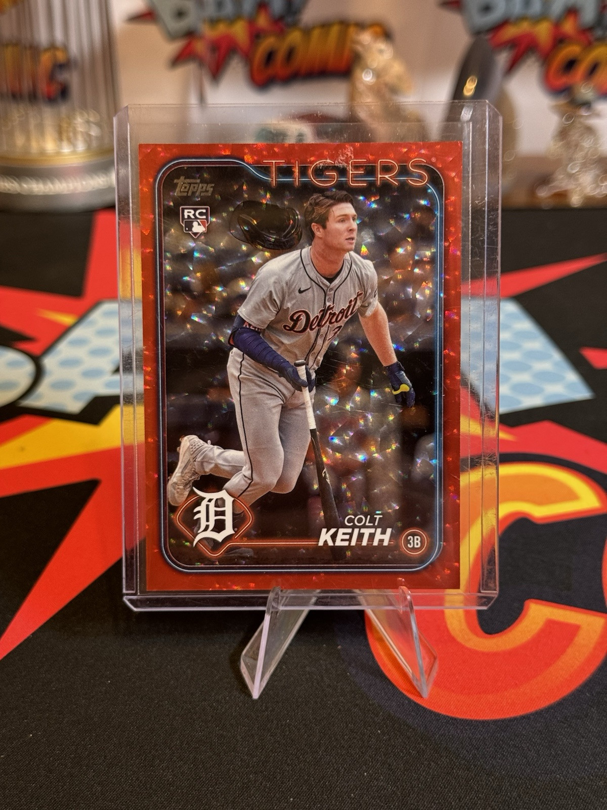 2024 Topps Update Series - Red Crackle Foilboard #US73 Colt Keith /199 (RC)