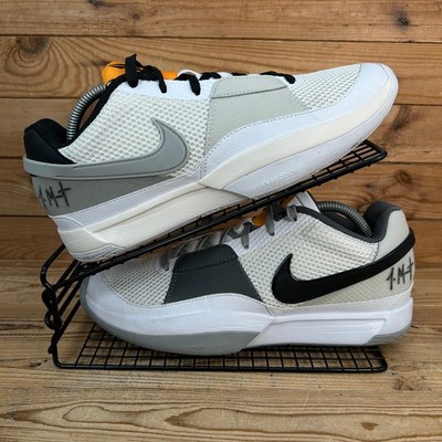 Nike Turnschuhe Herren Größe UK 8 Ja 1 hellrauchgrau Basketballplatzschuhe Morant