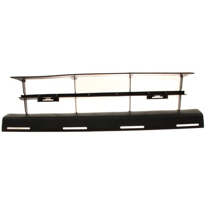Bumper Grille For 2007-2014 Ford Expedition Center Textured Gray Plastic CAPA