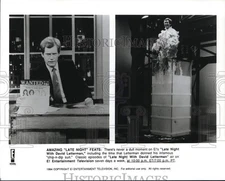 1994 Press Photo Scenes from "Late Night With David Letterman" - hcq20990