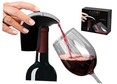  Automatic Wine Dispenser, Electric Wine Aerator Pourer, Single Unit Silver