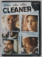 Cleaner (DVD, 2008) Sony Pictures, Renny Harlin, Samuel L. Jackson, Ed Harris