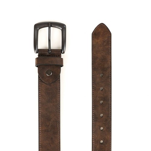 Große und große Gürtel für Herren braun Taille 64 & 66 Zoll - Bild 5 von 7