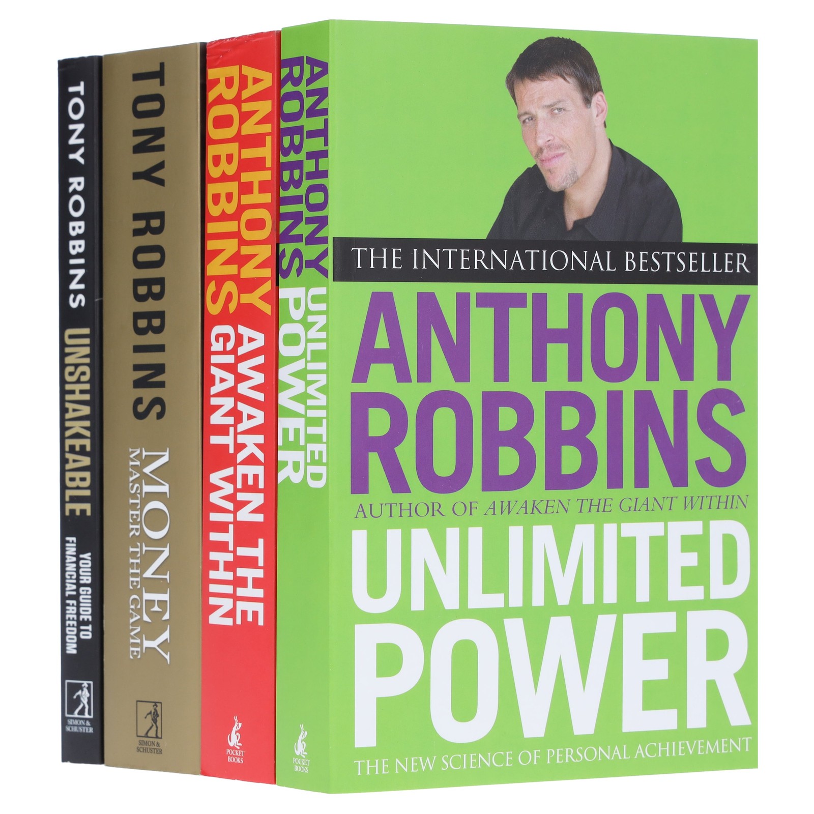 Anthony & Tony Robbins Collection 4 Books Set - Non Fiction - Paperback