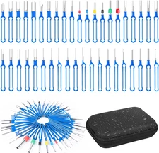 Terminal Removal Tool Kit 41 Pcs Depinning Tool Electrical Connector Pin Removal