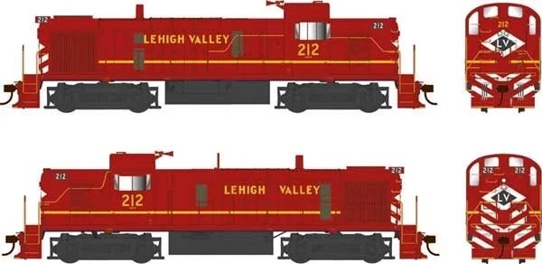 Escala HO Bowser Lehigh Valley RS-3 No.212 (Ex-PRR) DCC/SONIDO (¡COMO NUEVO!!) Foto 2 de 4