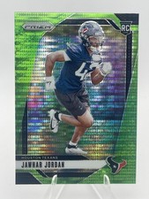 2024 Panini Prizm - Rookies Jawhar Jordan #346 Neon Green Pulsar Prizm (RC)