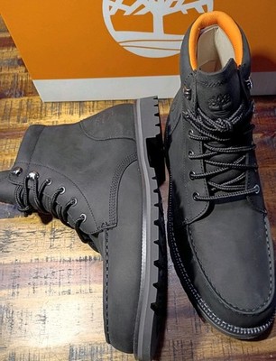 Mens Timberland REDWOOD FALLS 6'' BLACK PREMIUM Waterproof LEATHER Boot Sz 9.0