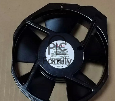1PC ETRI 148VK0281072 208-240V 35/33W 150*172*38MM cooling fan