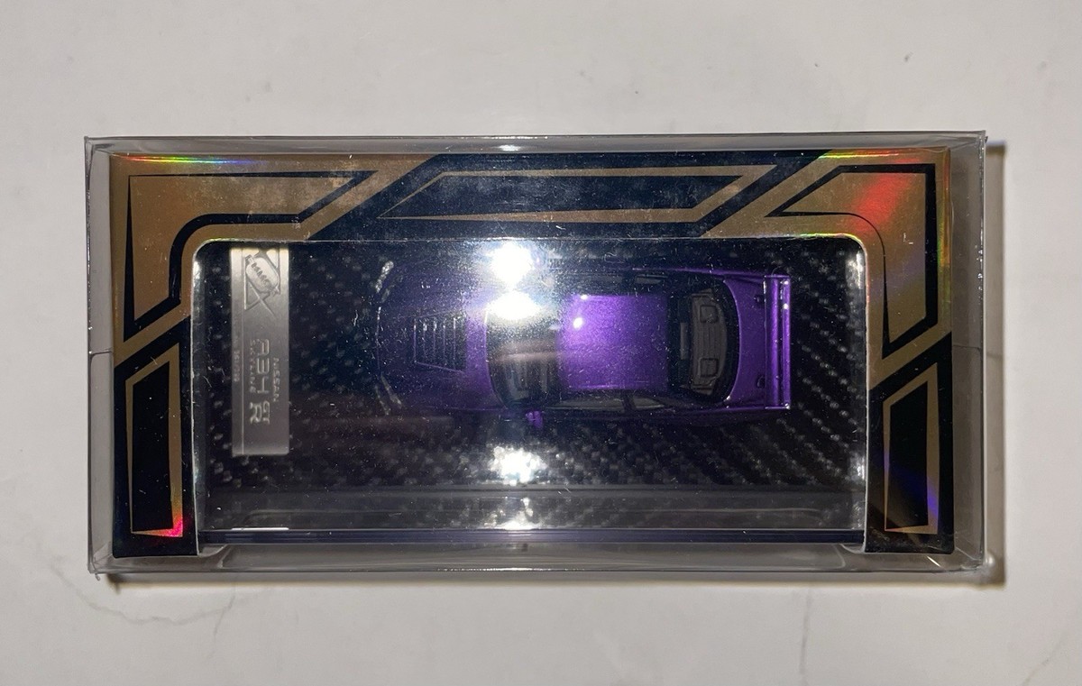 Error 404 1/64 Nissan Skyline GT-R R34 Purple #361/399