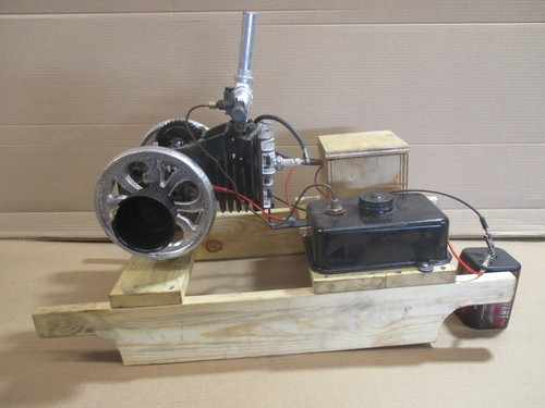 Hand Made Open Cankshaft Engine. Runs Good