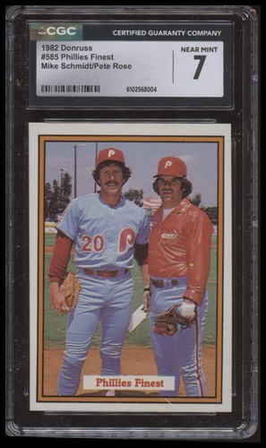 1982 Phillies Finest: P. Rose / M. Schmidt #585