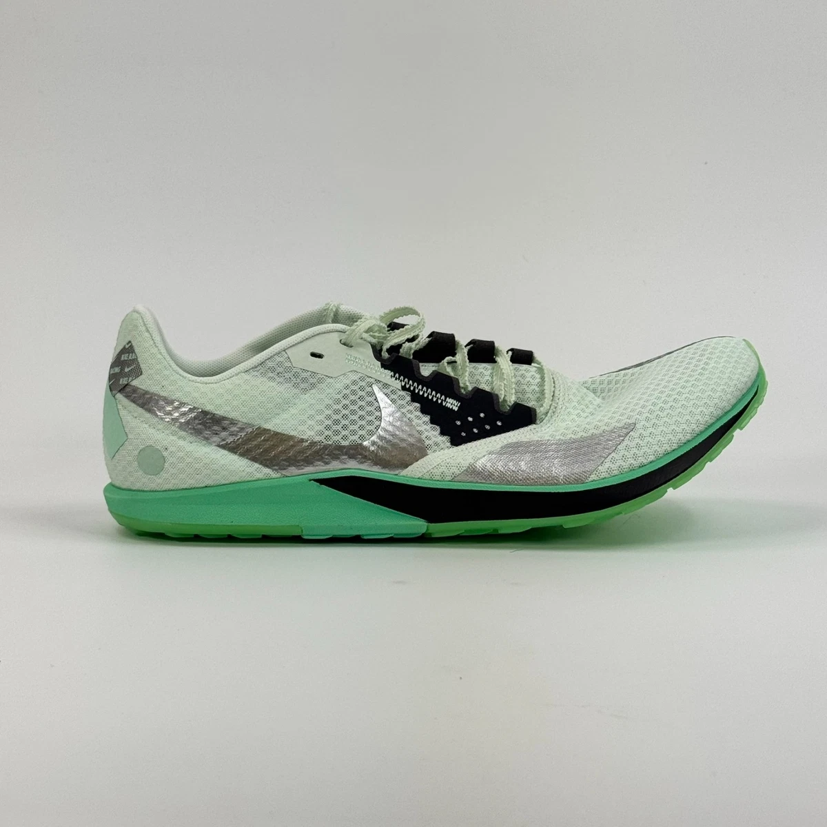 NEW NIKE men\'s rival xc 6 shoe in barely green/metallic silver-green glow Nike Zoom Rival 6 Barely Green for Sale | Authenticity  main image 2