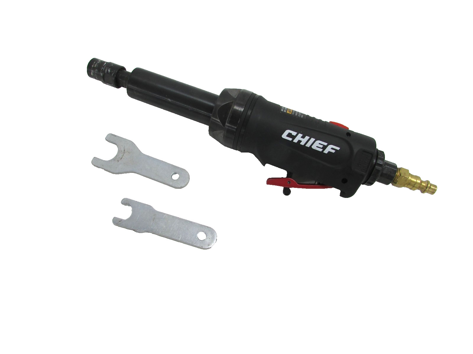 CHIEF PNEUMATIC TOOLS EXTENDED AIR DIE GRINDER, 1/4" COLLET, 64624