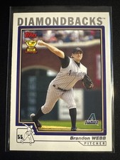 2004 Topps #502 Brandon Webb Arizona Diamondbacks BUY 3 GET 1 FREE!!