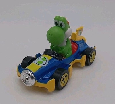 2018 DIECAST HOT WHEELS & MATTEL~NINTENDO ''YOSHI'' MACH 8 MARIO KART CAR-GBG27