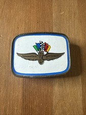 vintage belt buckle Indianapolis motor Speed Indy 500 Race Souvenir