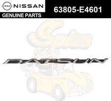 Genuine Datsun 63805-E4601 Side Front Fender Emblem Nameplate 1pc 71-73 240Z