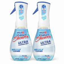 2 Pack Wet Forget Shower Ultra Cleaning Mist Fresh Scent 16.9 Fl Oz 2 Pack Wet Forget Shower Ultra Cleaning Mist Fresh Scent 16.9 Fl Oz