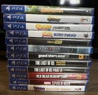 Lot of 12 NEW and SEALED PS4 Games