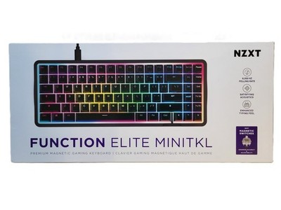 NZXT FUNCTION Elite MiniTKL, Tastatur, schwarz, DE-Layout | Neu