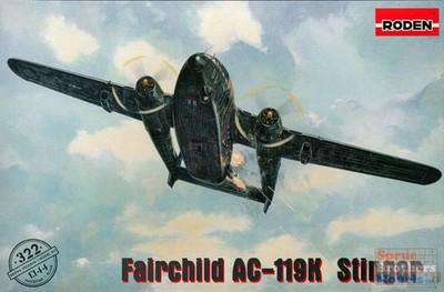 ROD322 1:144 Roden Fairchild AC-119K Stinger