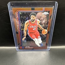 2025 Topps Chrome NBA Joel Embiid Orange Basketballs 149