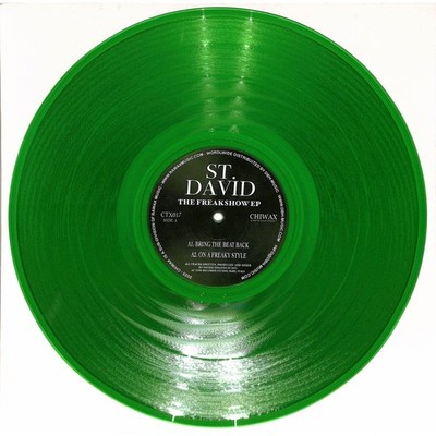 St. David / THE FREAKSHOW EP (GREEN VINYL) / Chiwax / CTX017G / coloured 12 Inc