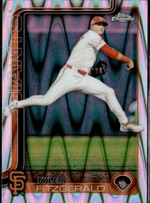 2025 Topps Chrome - Tyler Fitzgerald #30 RayWave Refractor