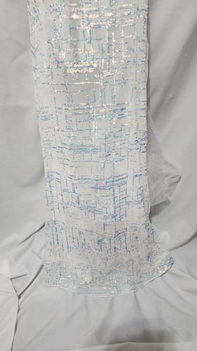 Cassandra Stone by Mac Duggal Size 10 Sequin Rhinestone Romper w/ Dress $400 - Picture 9 of 14