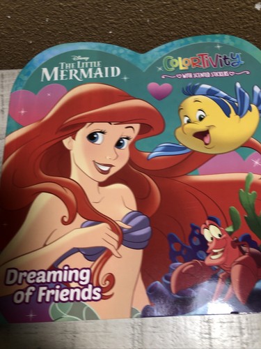 Disney Die kleine Meerjungfrau Farbigkeit mit Duftaufklebern Dreaming With Friend - Bild 2 von 5