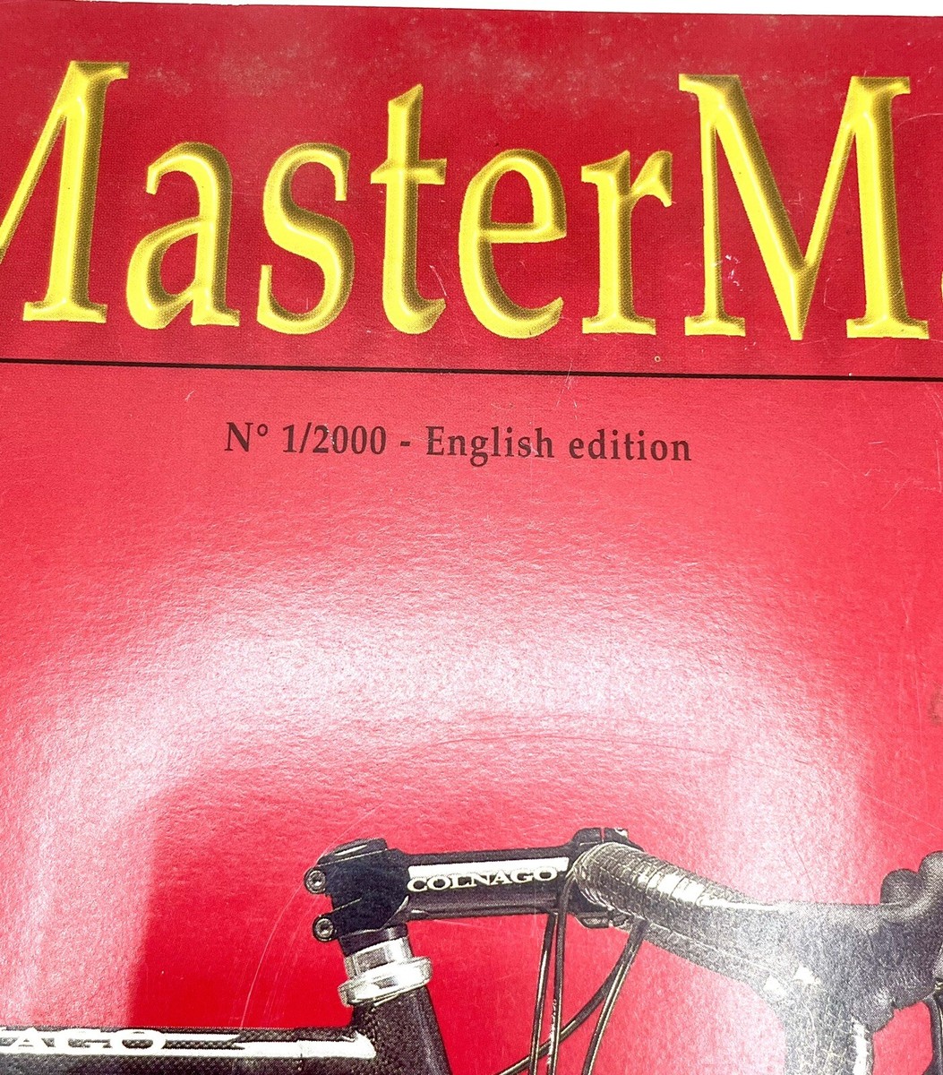 Catalogue Rare Colnago Master Mag #1/2000 – Vintage Italien – 60+ Pages