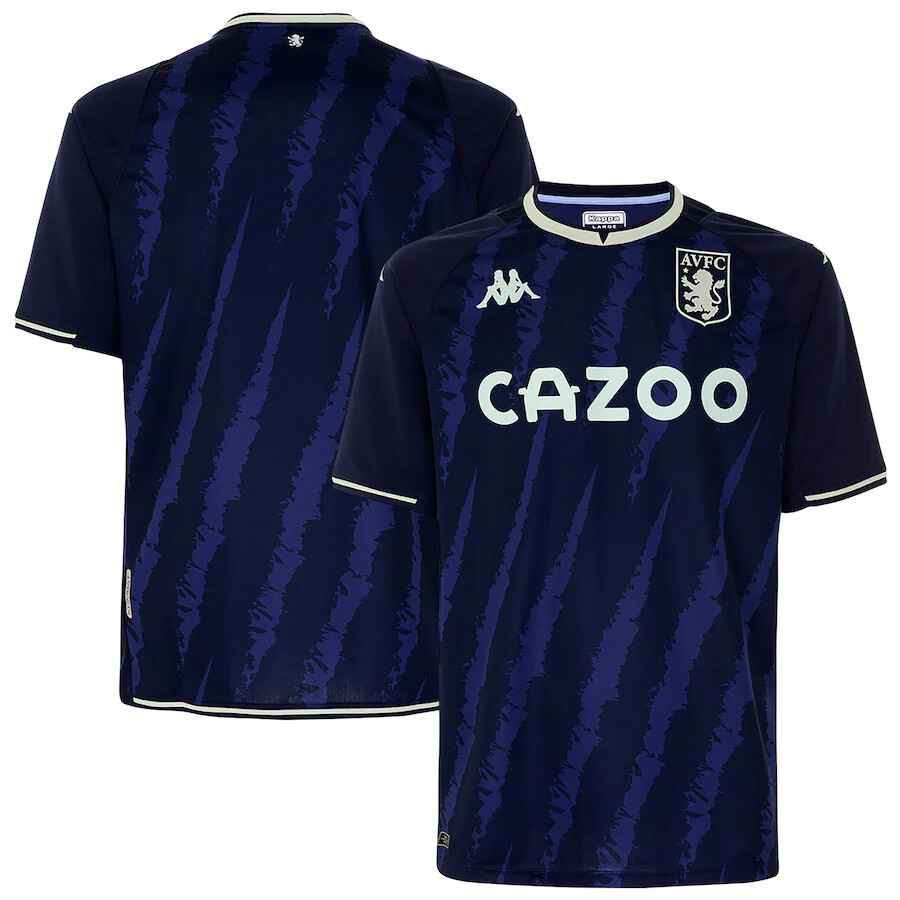 Aston Villa Third Shorts and Top age 10yrs 2021-22 UK