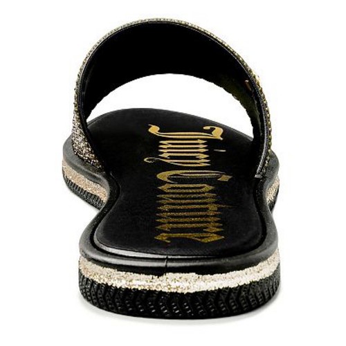 Juicy Couture Yippy Leopard Beads Slides Sandals Size 7 - Picture 6 of 7