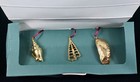 Set of 3 Real Shell Ornaments Preserved/Finished 18K Gold by Enchanted Gold Inc. — photo 6