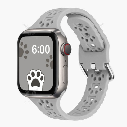 Correa de reloj delgada de silicona para mujer para Apple Watch Series 10 9 8 7 6 5 4 3 - Imagen 23 de 29