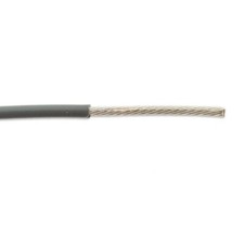 M22759/18-26-8 26 AWG Tinned Copper ETFE Insulation 150°C Lead Wire Gray 600V