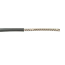 M22759/18-26-8 26 AWG Tinned Copper ETFE Insulation 150°C Lead Wire Gray 600V