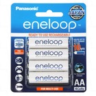 Panasonic Eneloop AA NiMH Rechargeable Batteries x 4 - Made in Japan