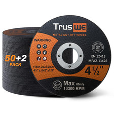 Cut off Wheels 52 Pack,4 1/2 Inch,0.45 Usd/Pack,Metal and Stainless Steel Cuttin