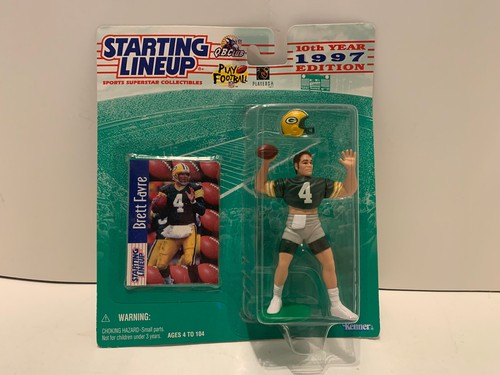Brett Favre 1997 Kenner Starting Lineup Action Figure 10th Year Edition