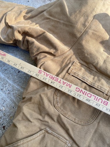 Vintage Bercowear Blanket Lined Brown Chore Jacket Size XXL 52-54 Regular - Picture 3 of 21