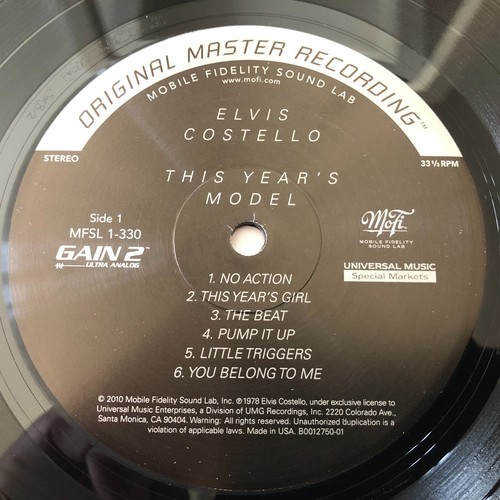 Elvis Costello "This Year’s Model" MFSL Mobile Fidelity 180g #5252 - Picture 7 of 8