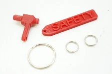 Empty Indicator (ECI) / Dry-Fire Plug for Pardini SP HP .22 w/ keychain *RED*