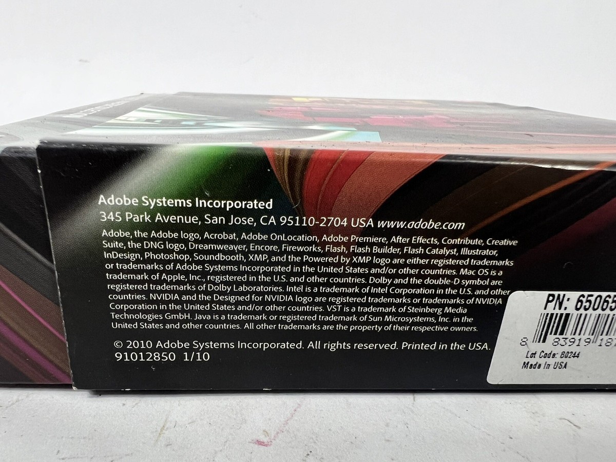 ADOBE CS5 MASTER COLLECTION  【Windows版】 Adobe Creative Suite 5 CS5 Master Collection For Windows
