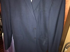 Very nice classic Croft  Barrows 46L Blue sport coat in excellent condition